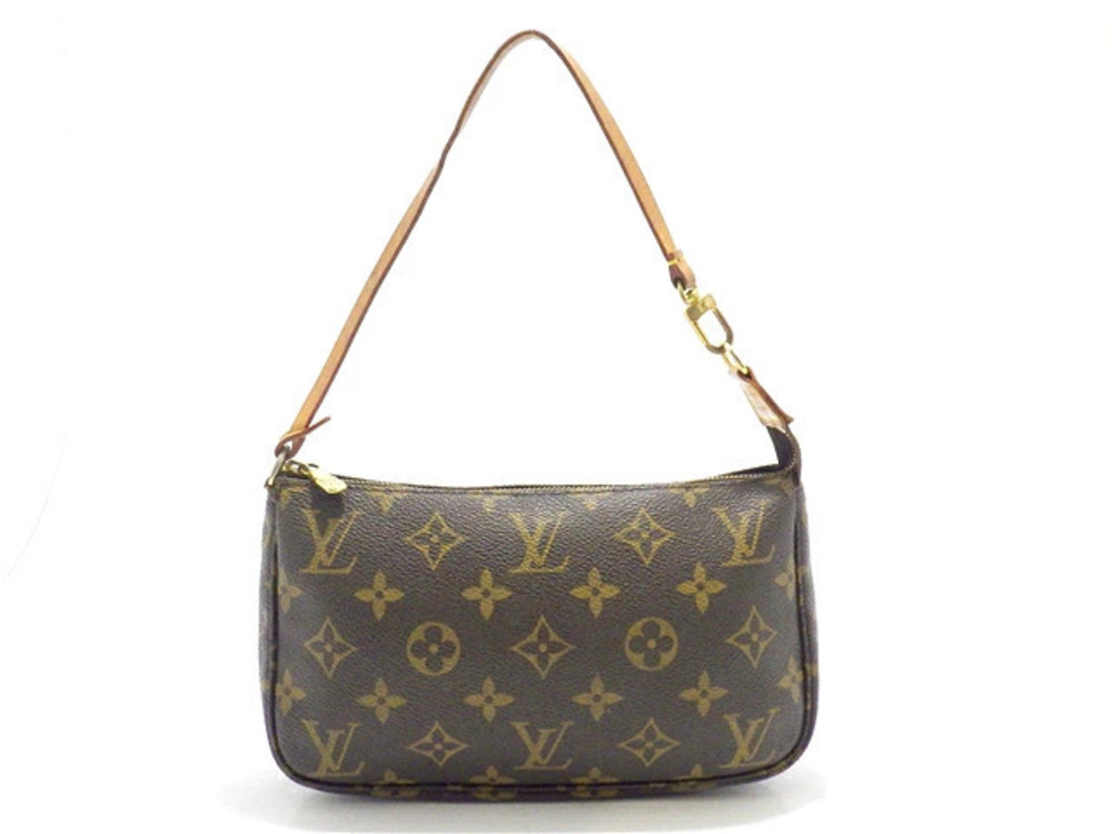LOUIS VUITTON Bag Pochette Accessoires Pouch Clutch handle Monogram